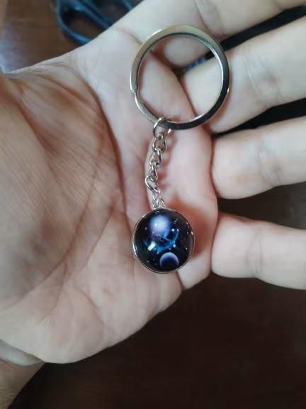Premium Zodiac Gemstone Keychain