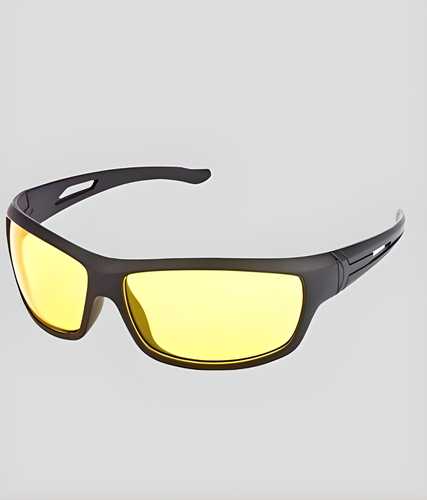 Driving Yellow Day and Night Sunglasses (Yellow)  with filtering high energy light