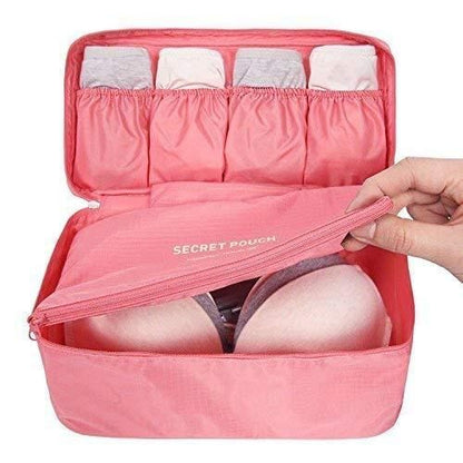 Travel Women's Storage Bag | Multi-function Waterproof Clothing Underwear Storage Bag Container Cosmetic Case for Outdoor Travel