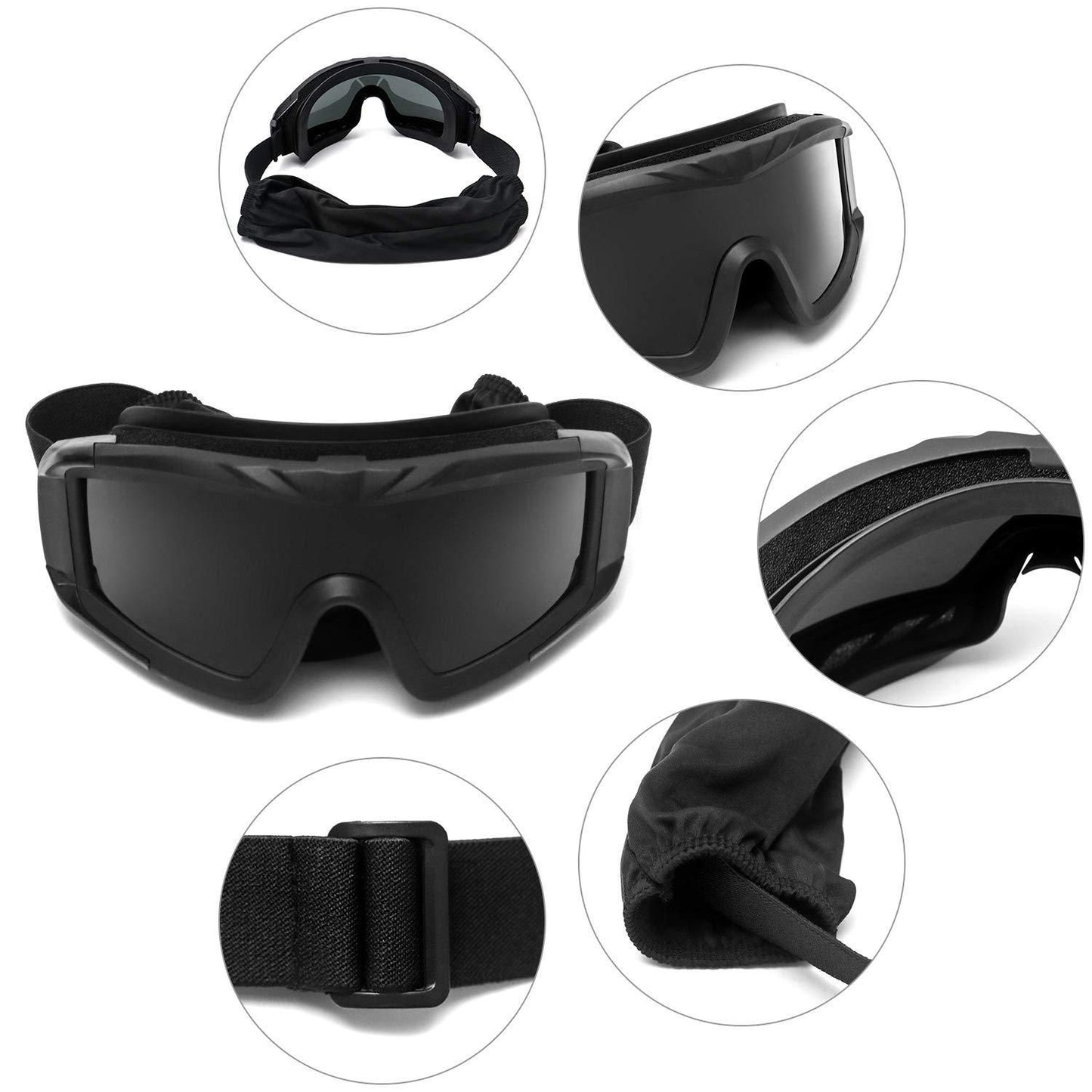 Outdoor Sports Goggles , Thermoplastic Polyurethane (TPU)