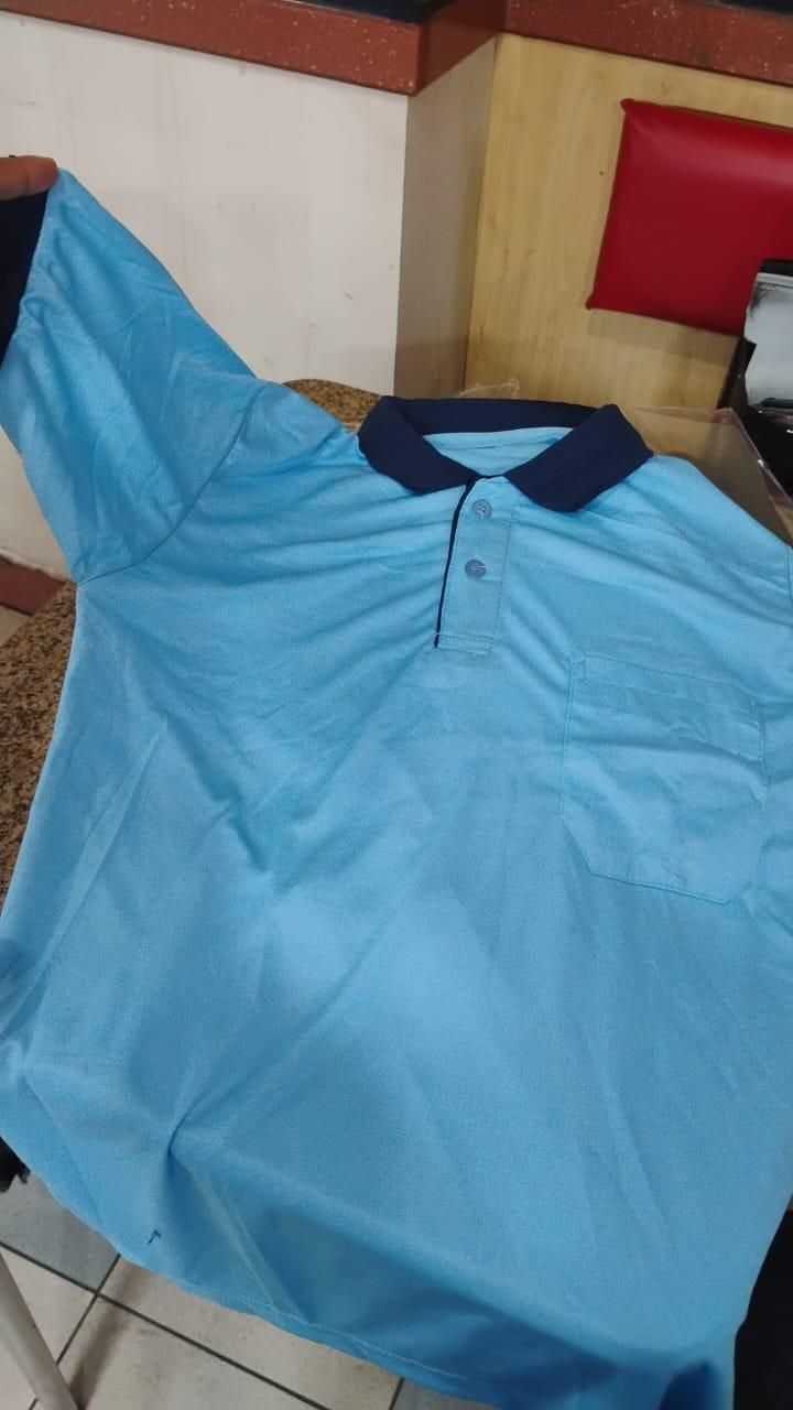 Poly Cotton Solid Half Sleeves Mens Polo T-shirt (Pack of 4)