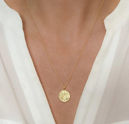 Gold Plated Zodiac Sign Necklace